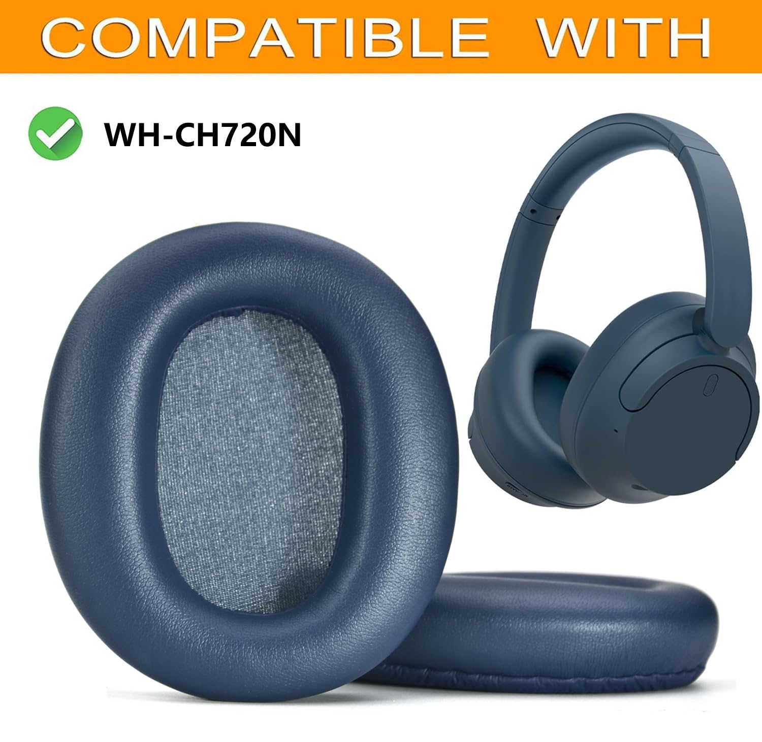Amazon | WH-CH720N イヤーパッド交換用 - defean イヤークッション