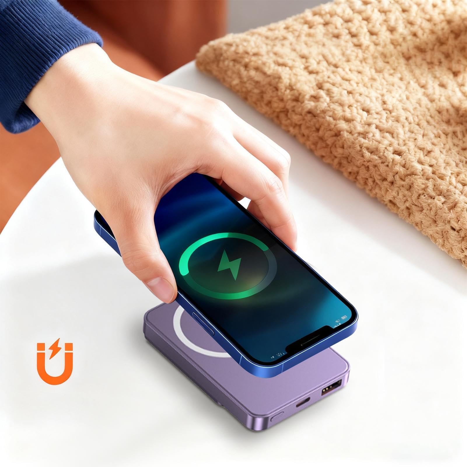 Support de chargement ultra fin pour téléphone