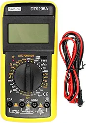 Multímetro Digital com Capacímetro Emborrachado e Bip DT9205A