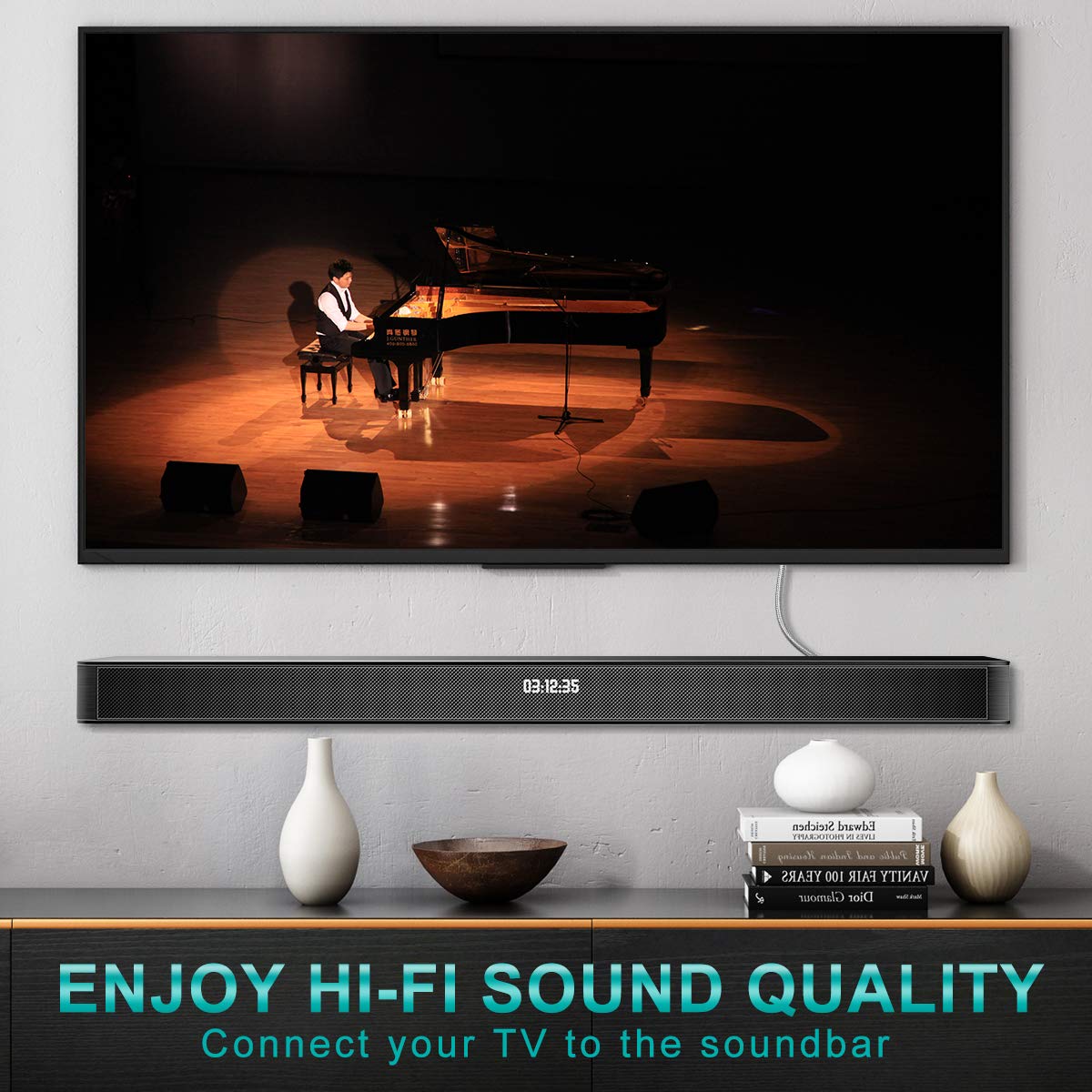 EMK Digital Optical Audio Cable Toslink Cable - [Cotton Braided Jacket,Durable and Flexible] Fiber Optic Cord for Home Theater, Sound bar, TV, PS4, Xbox & More (6.6Feet/2M)