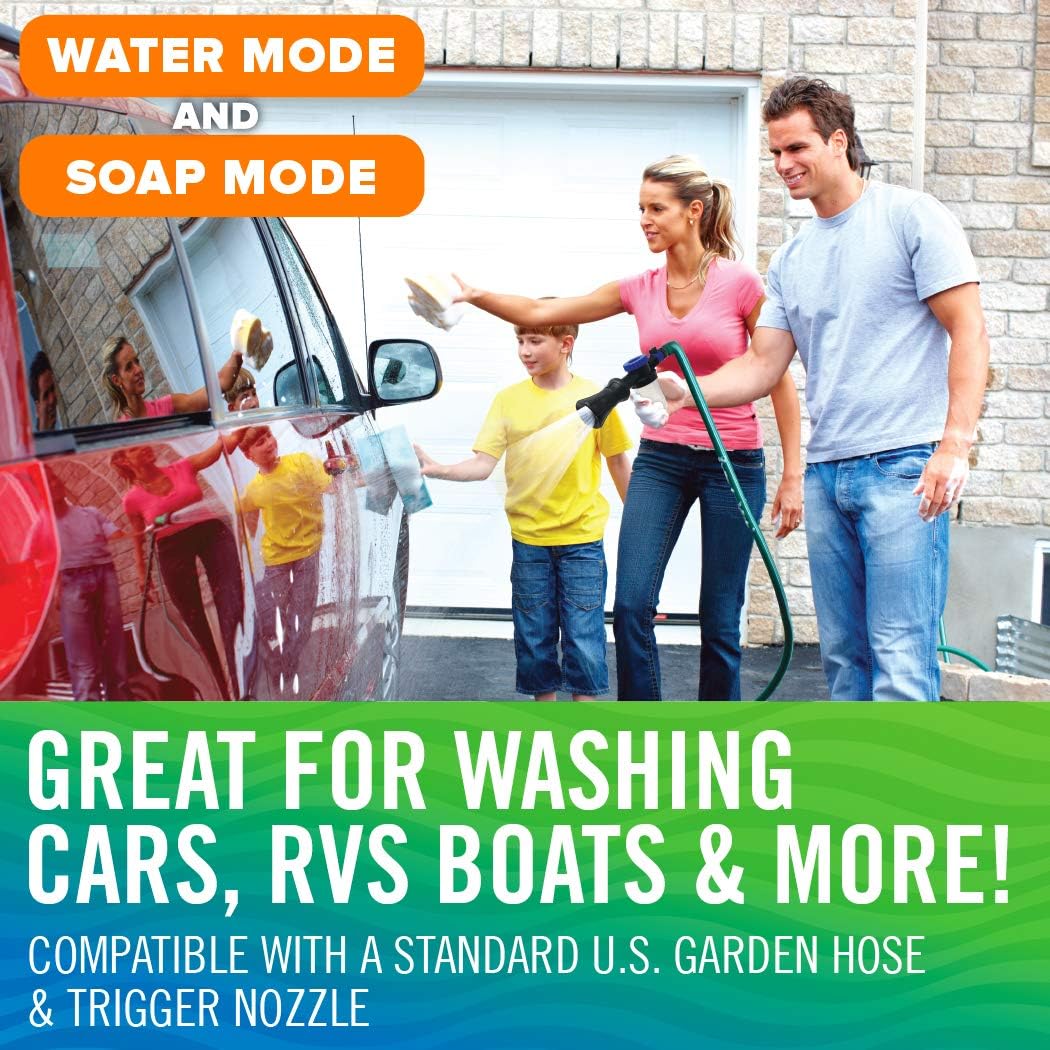 Wash Sprayer and Boat Engine Flush Kit, Water Hose Mixer for Salt Removal