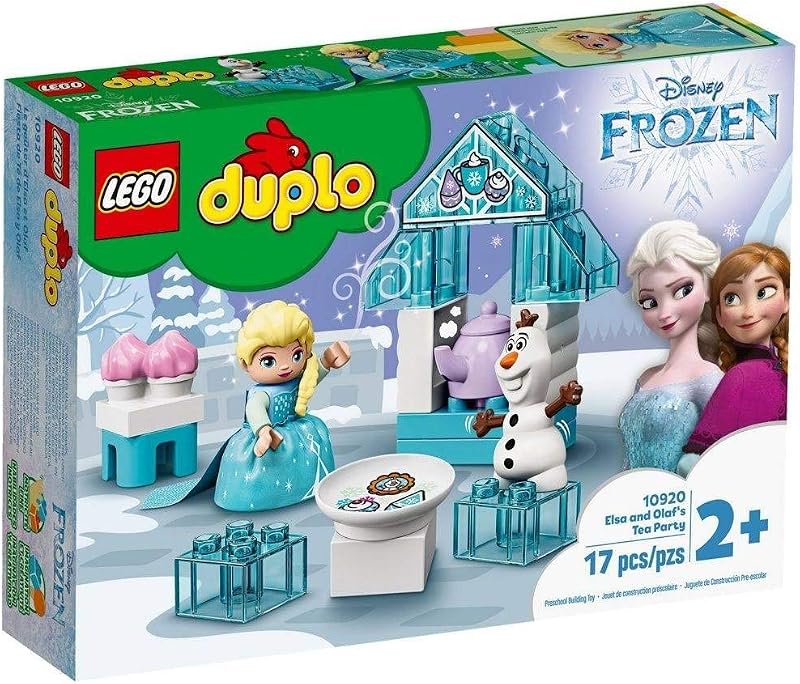 DUPLO Disney Frozen Toy Featuring Elsa and Olaf's Tea Party 10920 Disney Frozen Gift for Kids and Toddlers (17 Pieces)