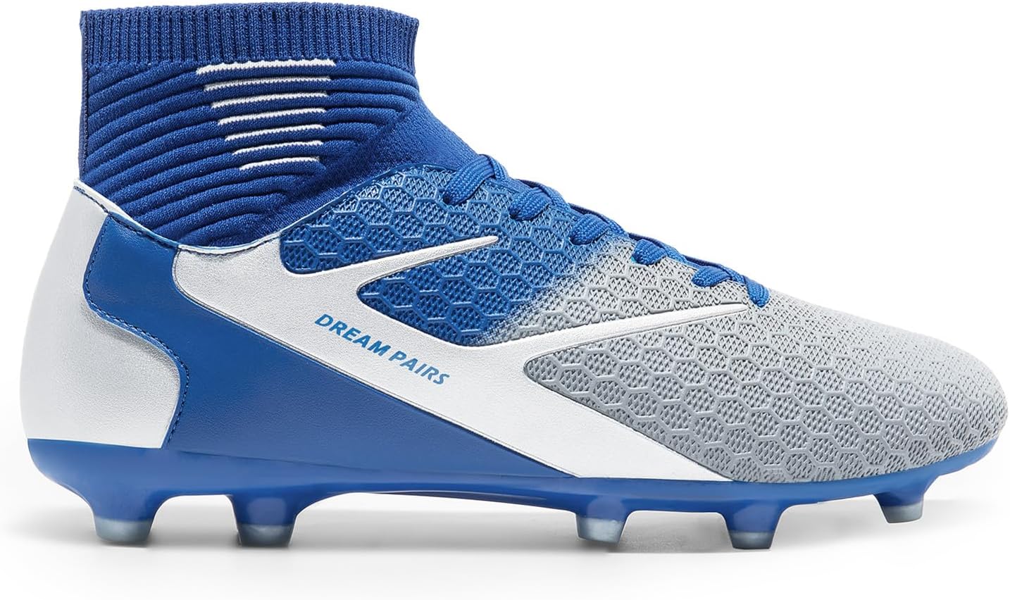 DREAM PAIRS Men's High Tops Lace Up Soccer Cleats, Lightweight Professional Athletic Football Cleats Mens Athletic Shoes for Training Soccer - Image 6