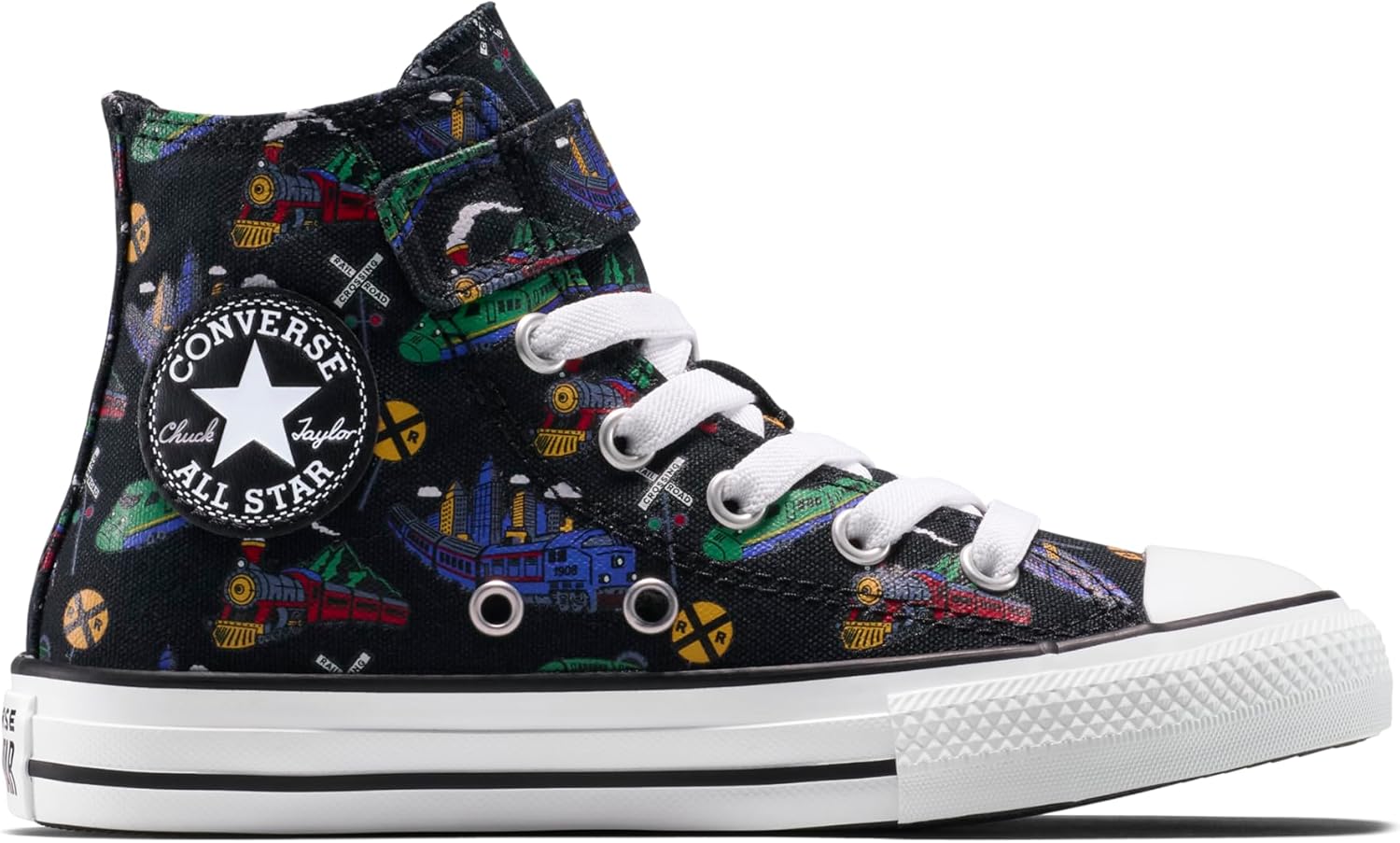 Converse Kids’ Chuck Taylor All Star Easy-On Trains High Top Sneaker