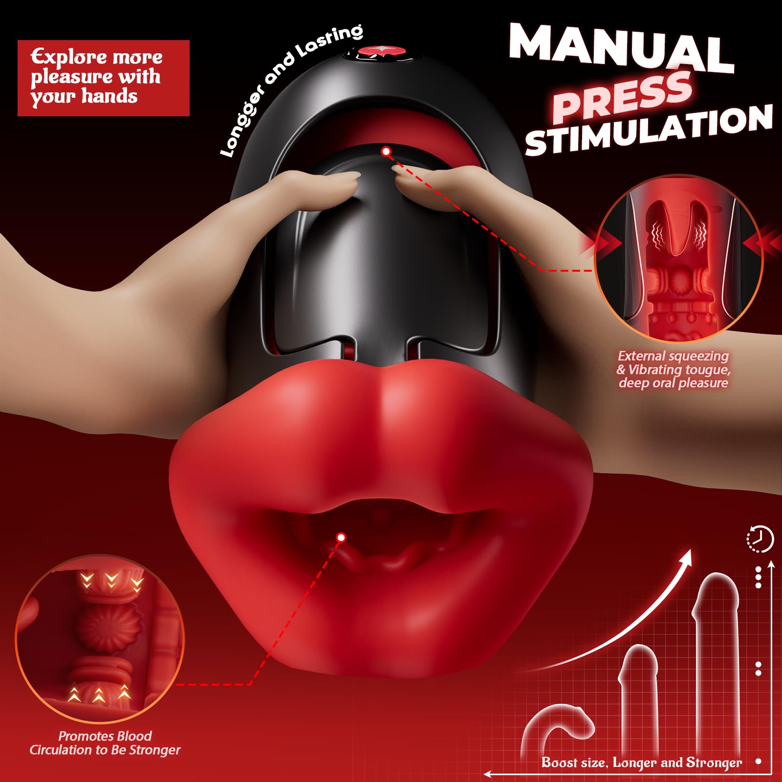 Sextoyse Homme Sexmasturbâteur, Contrôle de APP Masturbateur Vaginette ultra Réaliste pour Homme, Masturbateurs Masculins Sextoy avec 10 Vibrations Sex Toys