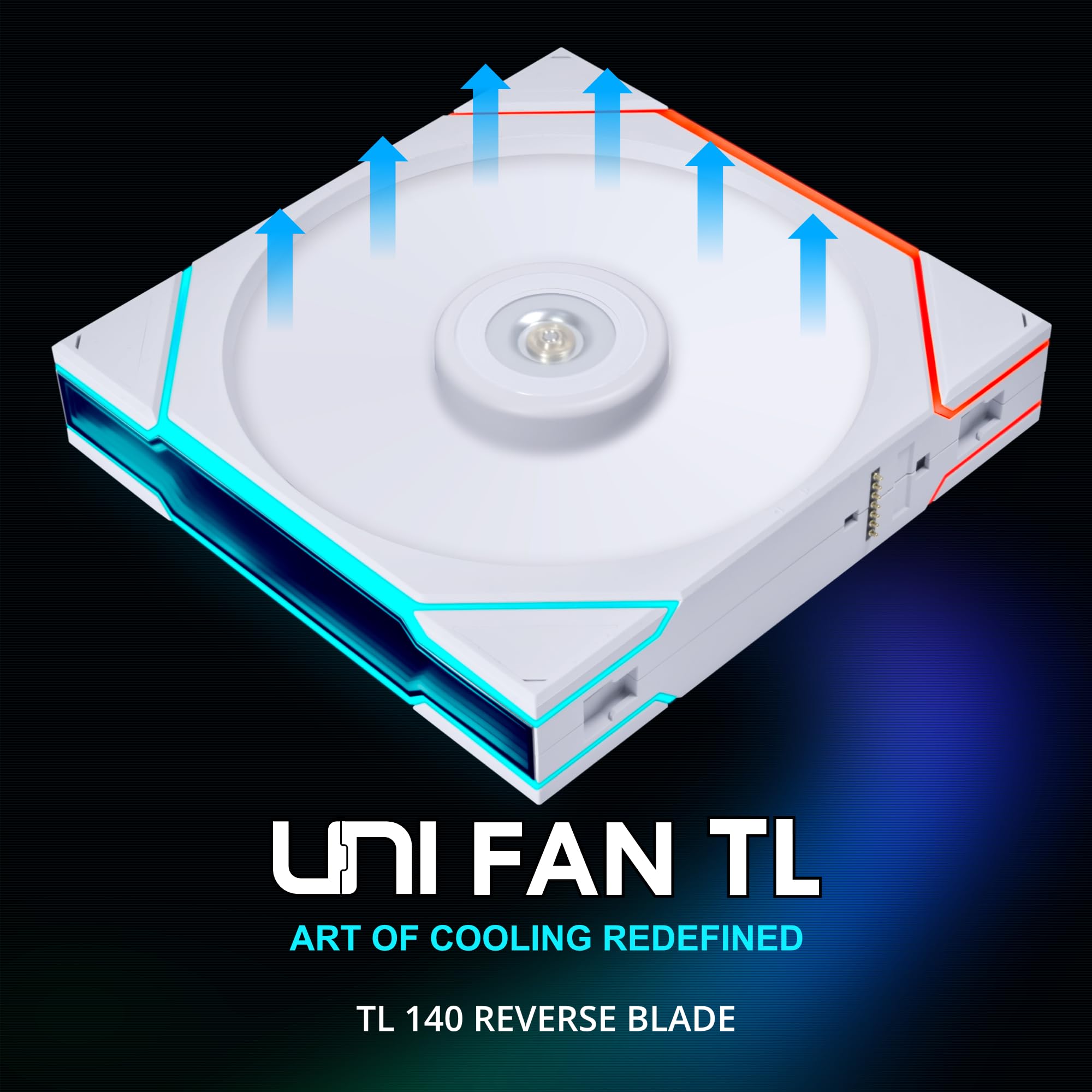 Amazon.co.jp: Lian Li UNI ファン TL 140 リバースブレード/ホワイト