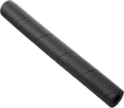 Pool Noodles Foam Black Pipe Insulation Foam Tube 15.7" x 2" Snake Wrap Foams Protection Pool Noodle Black for Outdoor Indoor Swimming Pools Handle Water Pipe