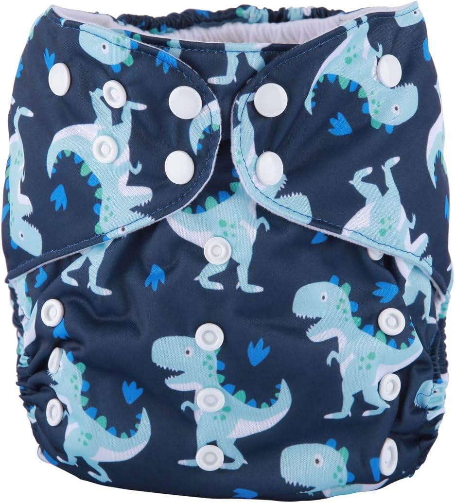 5 Microfiber Inserts for Junior Diapers 3 Layer 6.6inX16.1in (5 Microfiber Inserts)