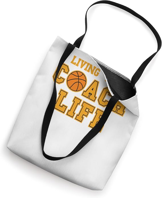 Living That Basketball Coach Life Game Day Tote Bag