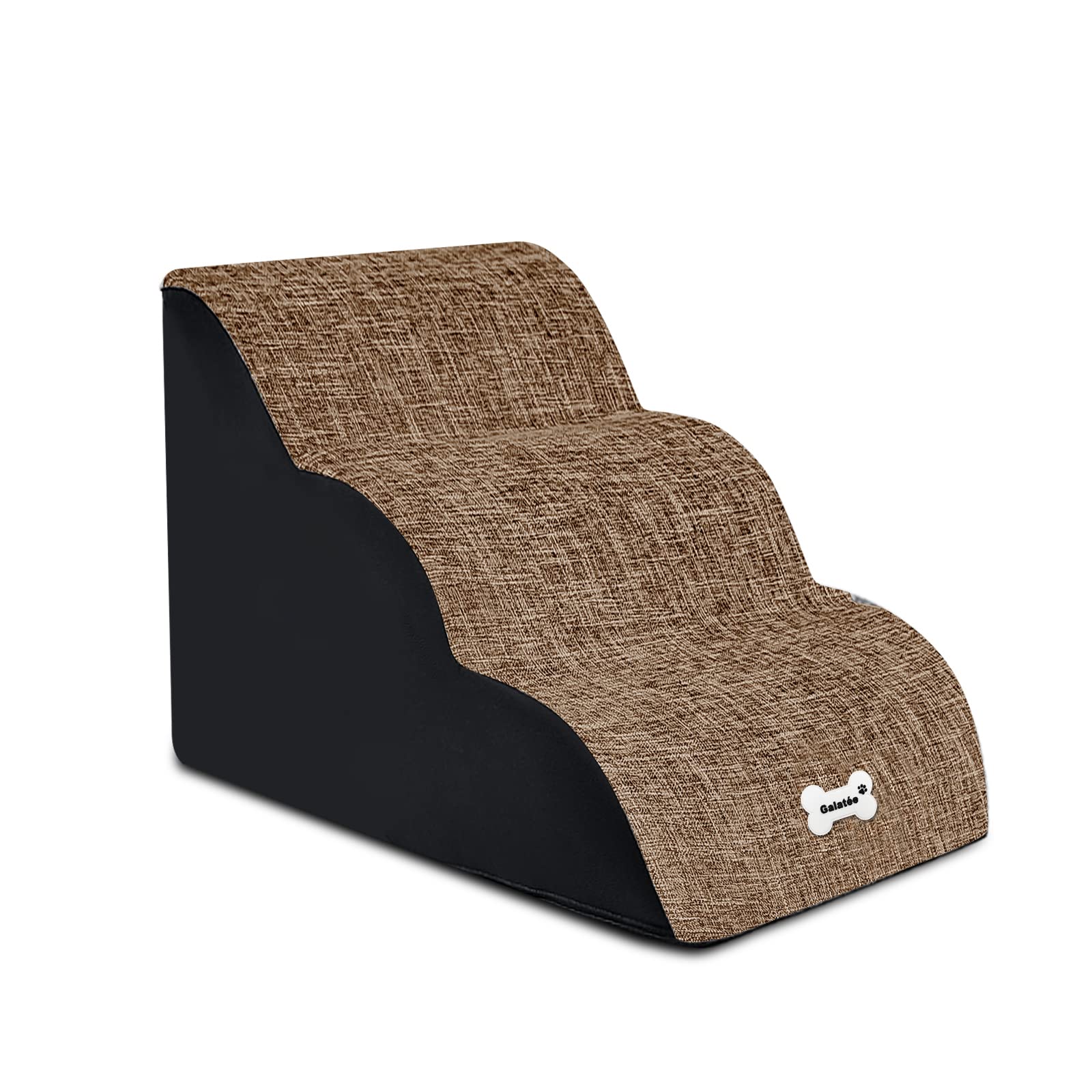 Scale Per Cani E Gatti Galatée - 4 Gradini Antiscivolo, Morbide E Lavabili, Per Letti E Divani - Foto 8