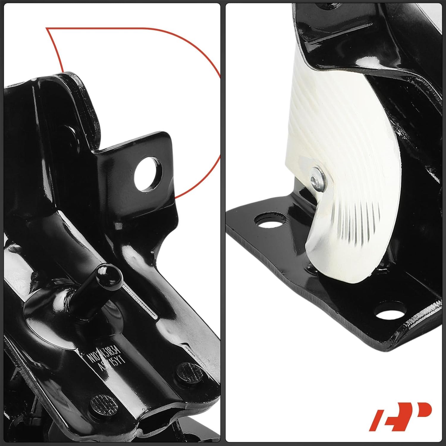 A-Premium Front Right Passenger Engine Motor Mount Compatible with Chevrolet Silverado 2500 3500 HD 2011-2016 & GMC Sierra 2500 3500 HD 2011-2016, 6.6L