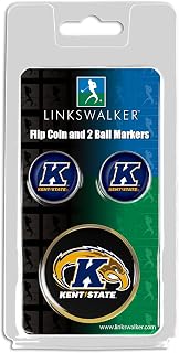 LinksWalker Flip Decision Challenge Coin with 2 Golf Ball Markers Golfer's Gift Pack