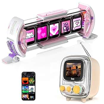 Amazon.com: Divoom Times Gate Pink and Tiivoo-2 Cream