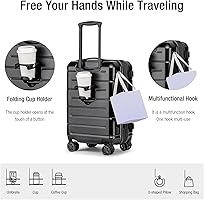 Amazon.com | KYME Carry On Luggage 22x14x9 Airline Approved
