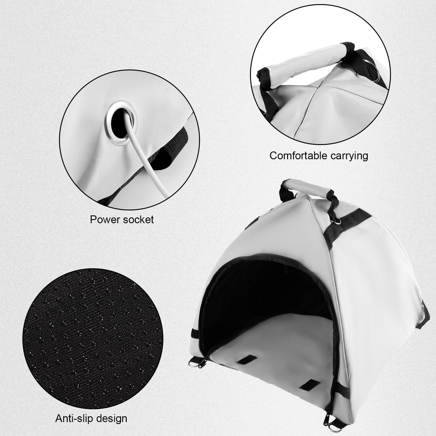 lasuroa Tenda Laptop, Parasole Portatile Computer e Schermo Pieghevole la Privacy Accessori Impermeabili per Laptop per Viaggi di Lavoro All'aperto