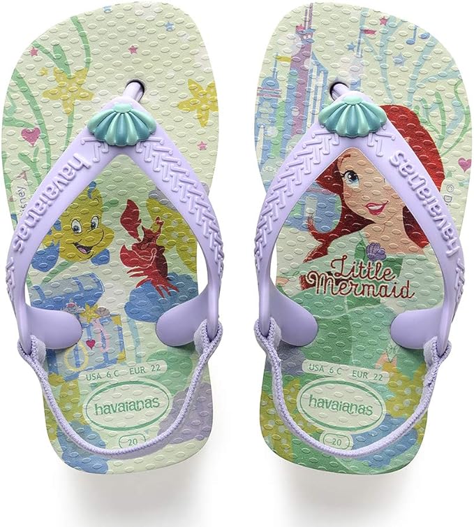 Sapatos Baby Disney Princess, Havaianas, Branco