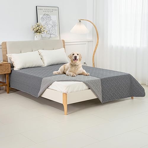 Miniatura 3 de Funda de cama para perros para mascotas, almohadillas para protección del sofá, fundas de cama impermeables, protector de muebles para perro,