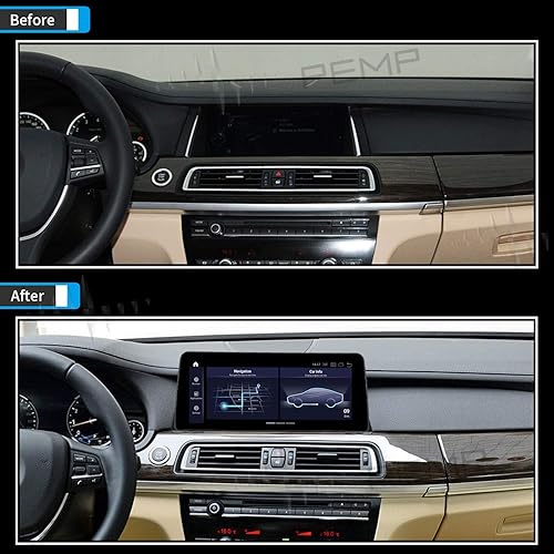 Miniatura 2 de PEMP Android 12 (actualizable a Android 13) azul antirreflejo para BMW F10 F11 Android 12.3" pantalla, Snapdragon 8core 4G+64GB Carplay Android