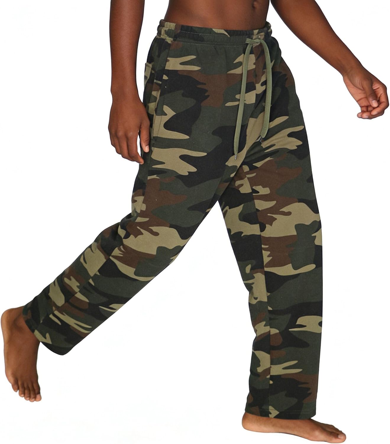 Yasumond Mens Joggers Sweatpants Fleece Basic Drawstring Running Workout Outdoor Sports Sweat Pants