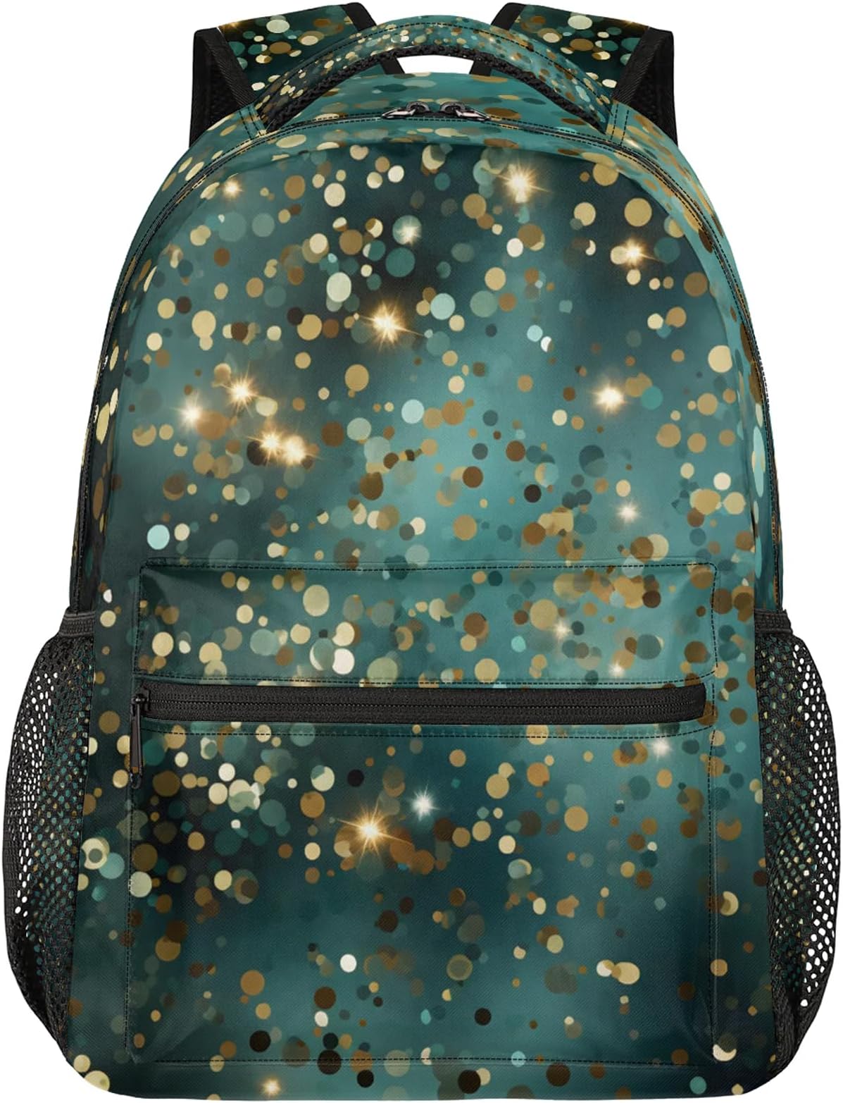 Backpack Sequins Bling Glitter Book Bags Laptop Backpacks Lightweight Multipurpose Daypack for Men Women Travel Hiking