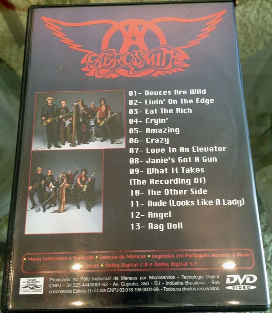 エアロスミス　AEROSMITH BIG ONES　インポートDVD AEROSMITH Big Ones 1996 On DVD | DVD Rock Depot