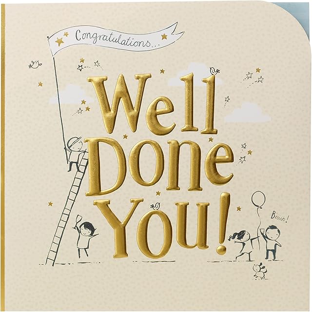 Kindred - Well Done You - Congrats Card