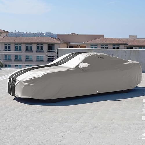 Miniatura 87 de iCarCover Funda de coche prémium para Cadillac Fleetwood 1954-1988, resistente, impermeable, para todo tipo de clima, ajuste personalizado