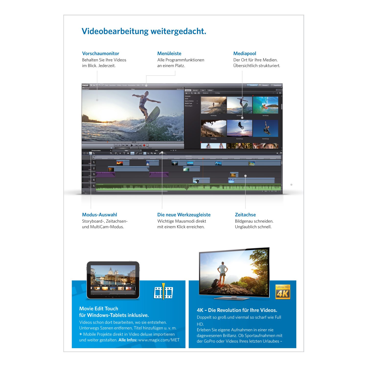 MAGIX Video deluxe 2014 Plus [Download]