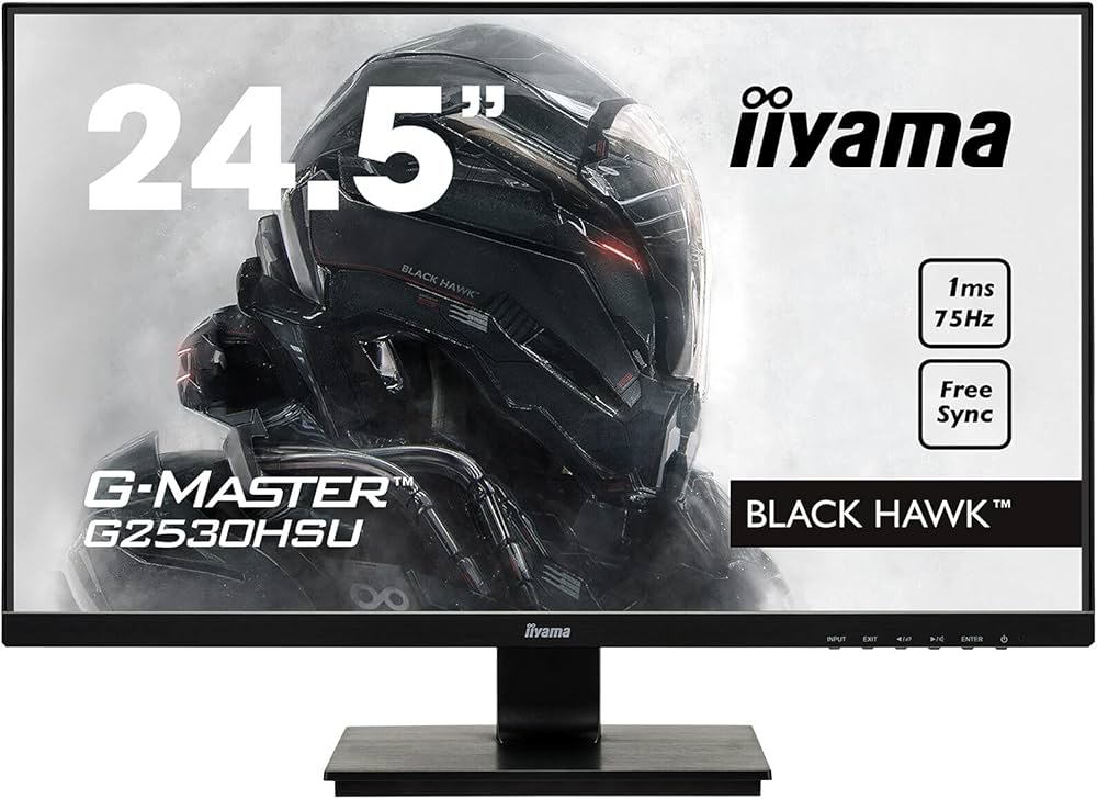 iiyama ゲーミングモニター 24.5インチ　240Hz Amazon.co.jp: iiyama ゲーミング モニター ディスプレイ G2530HSU-B1