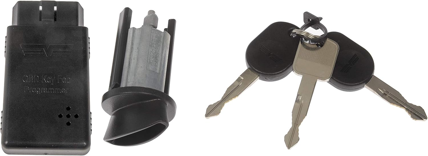 Dorman 989-711 Ignition Lock Cylinder Kit with Programming Tool Compatible with Select Ford/Mazda/Mercury Models (OE FIX)