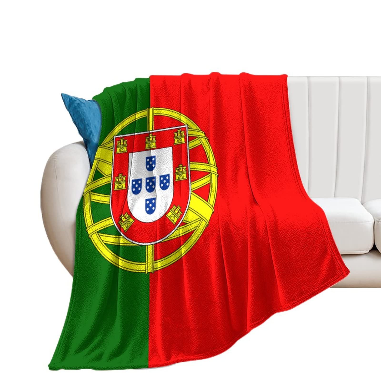 Couverture Portugal plaid flanelle chaud canapé bureau 178x203