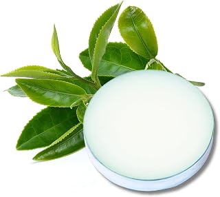Green Tea Solid Perfume, 2g Pod- Alcohol-Free, Vegan, Travel-Friendly Balm, Long-Lasting & Skin-Safe Fragrance, Compatible with ēma Refillable Compacts