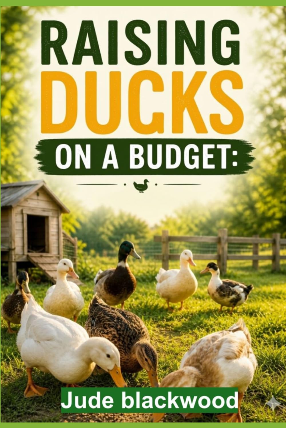 Raising Ducks on a Budget: A Beginner’s Guide to Affordable Care, Feeding, Housing and Productive