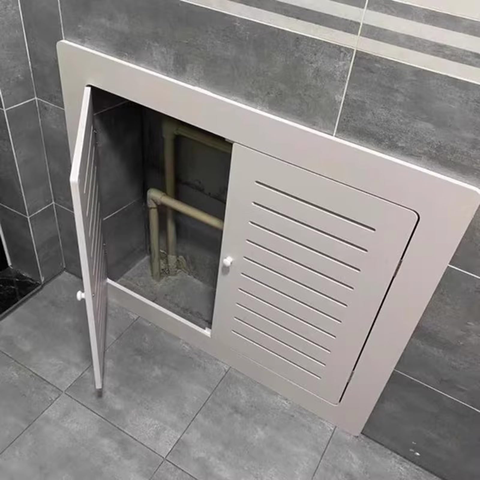 Panneau d'accès PVC personnalisable 50x75 cm pour trappe murale intérieure et extérieure