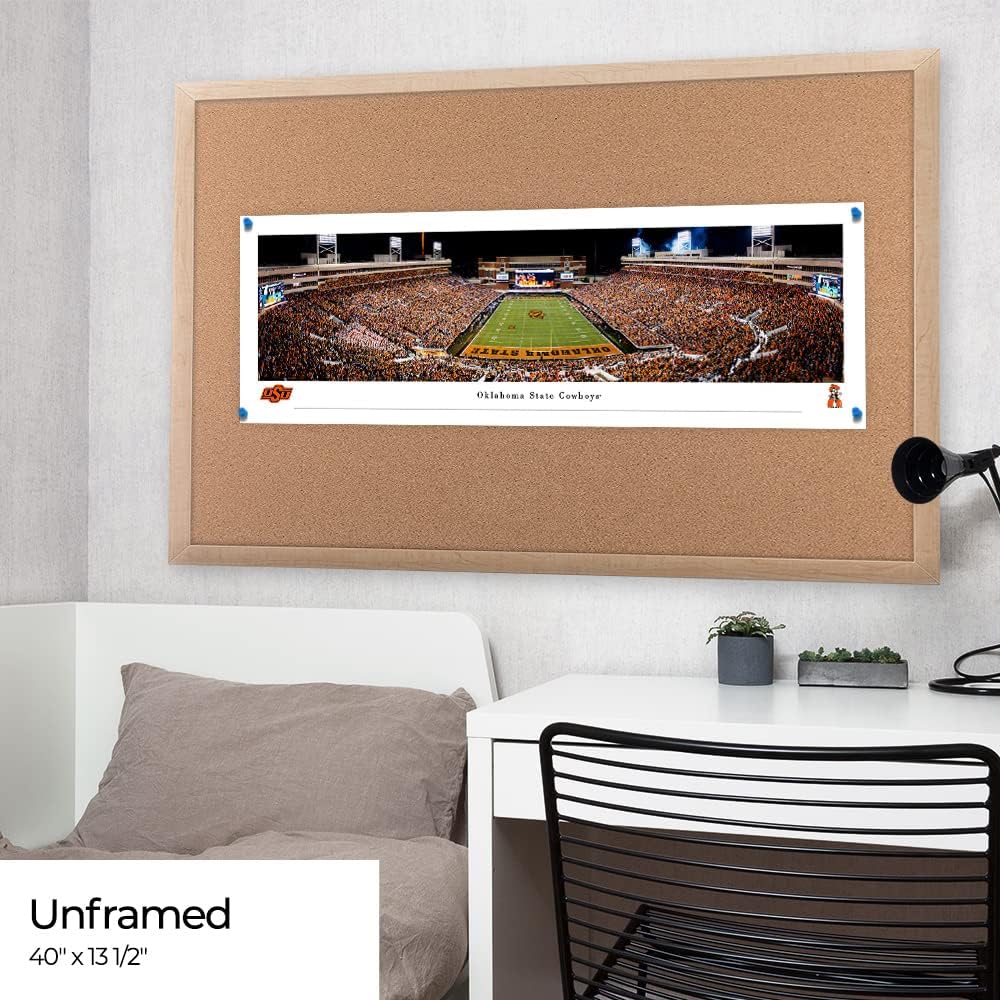 Oklahoma State Football - Panoramic Posters and Framed Pictures by Blakeway Panoramas