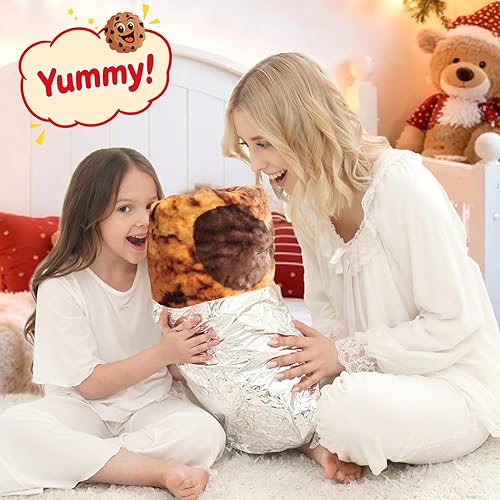 Miniatura 41 de Manta gigante CASOFU con diseño de tortilla de harina, manta de tortilla para tu familia, suave y cómoda manta de franela para adultos