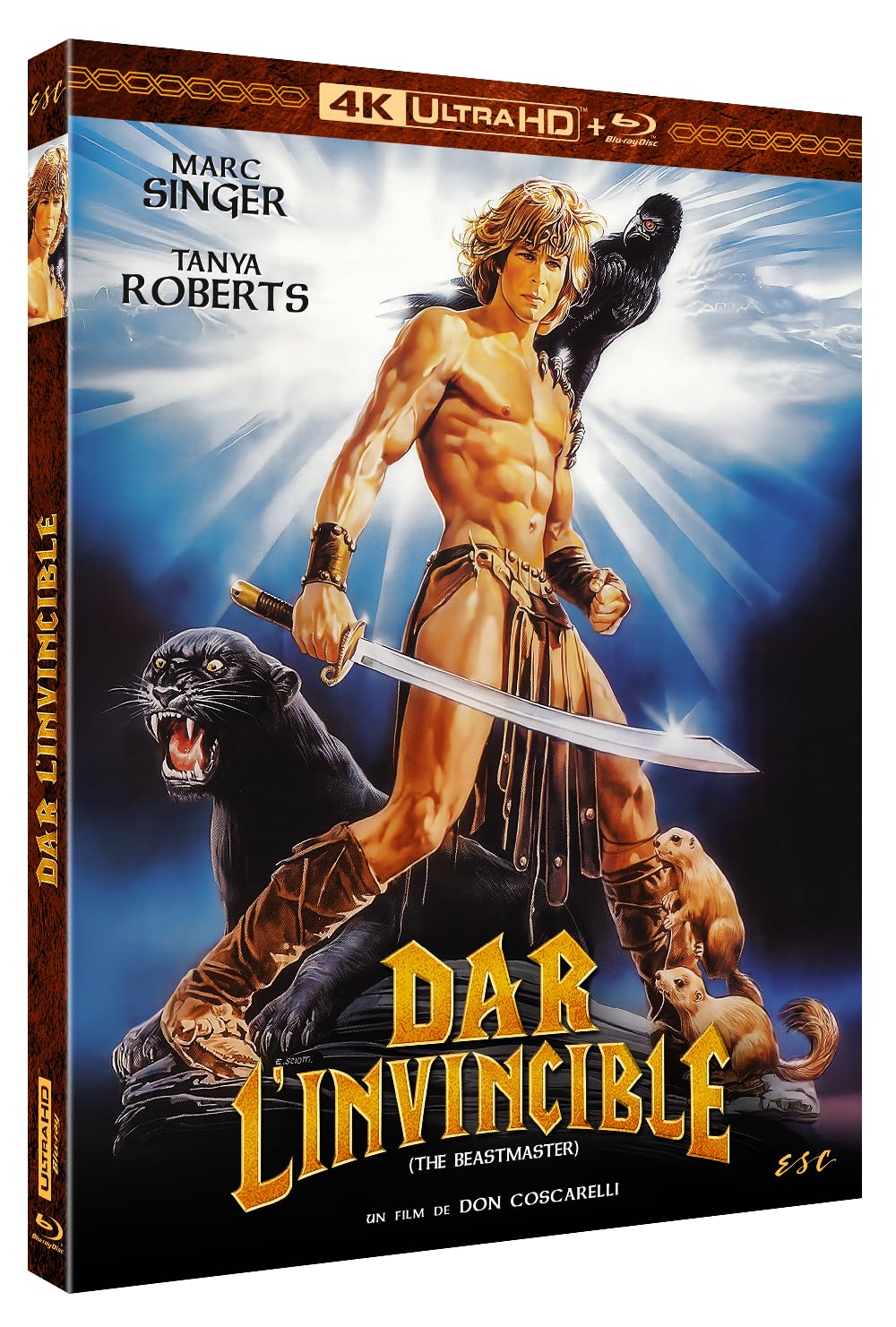 Dar l'Invincible en Blu-ray para disfrutar de una noche de cine retro en casa