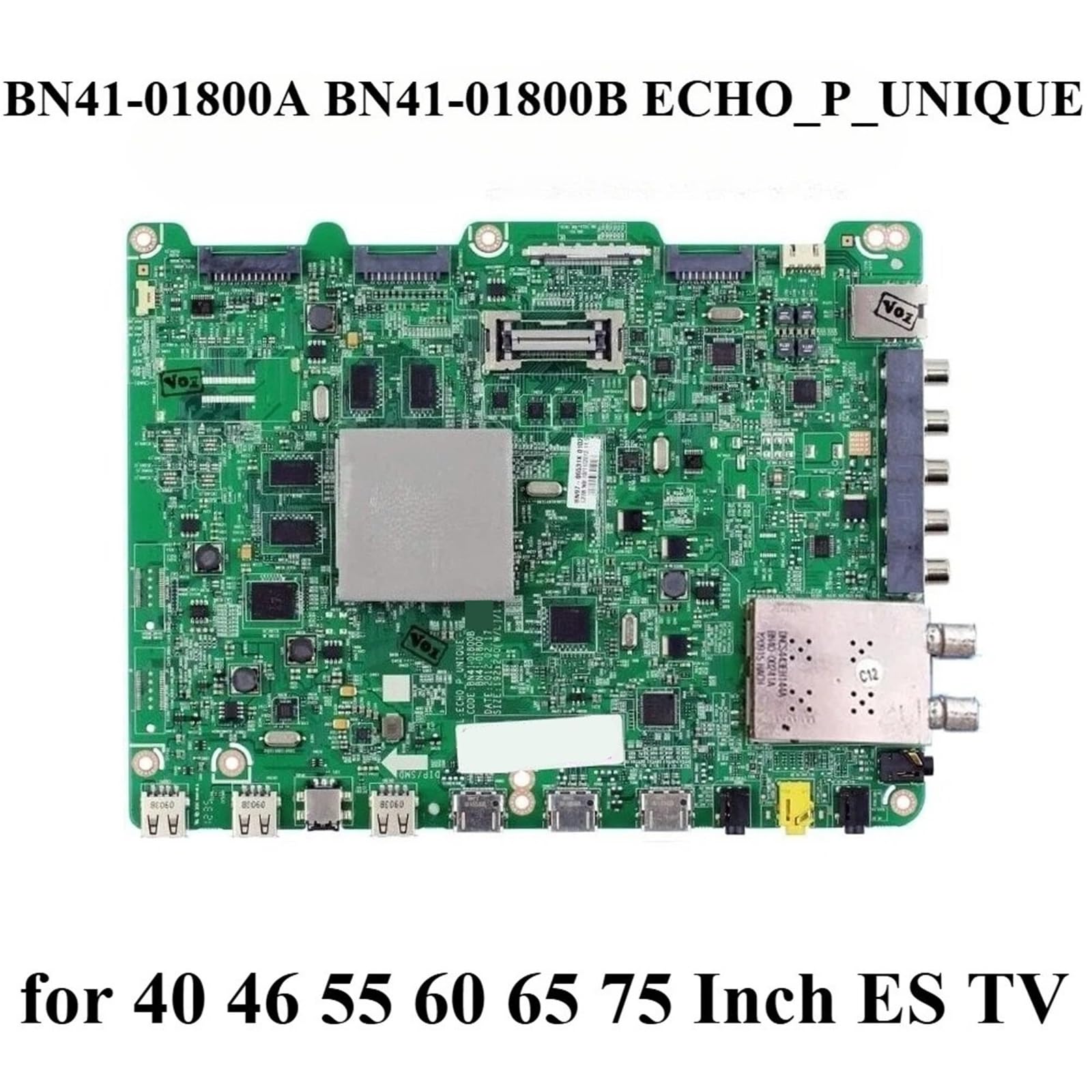 Płyta główna BN41-01800A BN41-01800B BN41-01800 ECHO-P-UNIQUE, kompatybilna z Samsung, UN46ES7500F UN55ES7500F UN60ES7500F UN65ES8000F UN75ES9000F TV (40 cali)