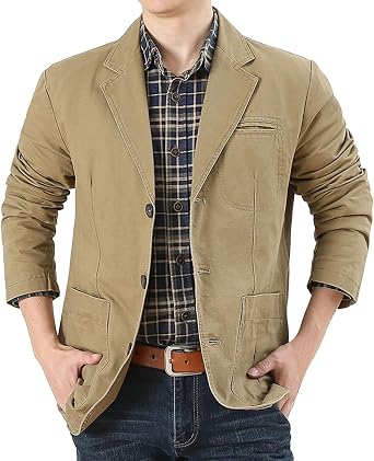 Tweed Jacket for Men UK, Regular Fit Men's Sporty Wool Tweed British Blazer Modern Suit Jacket Tailored Fit Wedding Business Office Suits