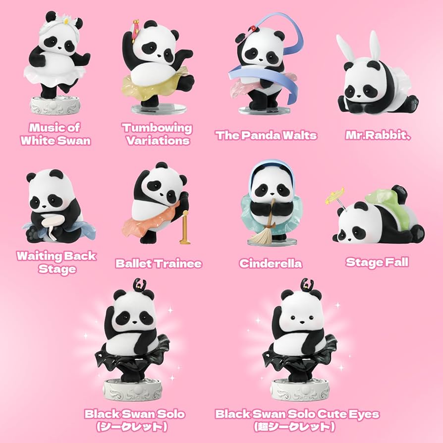 Amazon | 52TOYS BLINDBOX Panda Roll Ballet Performance「バレエ