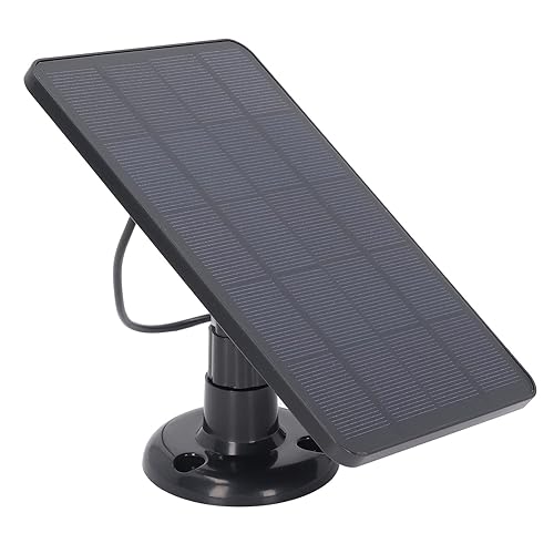 Miniatura 9 de 10W Panel Solar ABS Cámara al aire libre Cargador solar con interfaz micro USB para varios aparatos de baja potencia (negro)