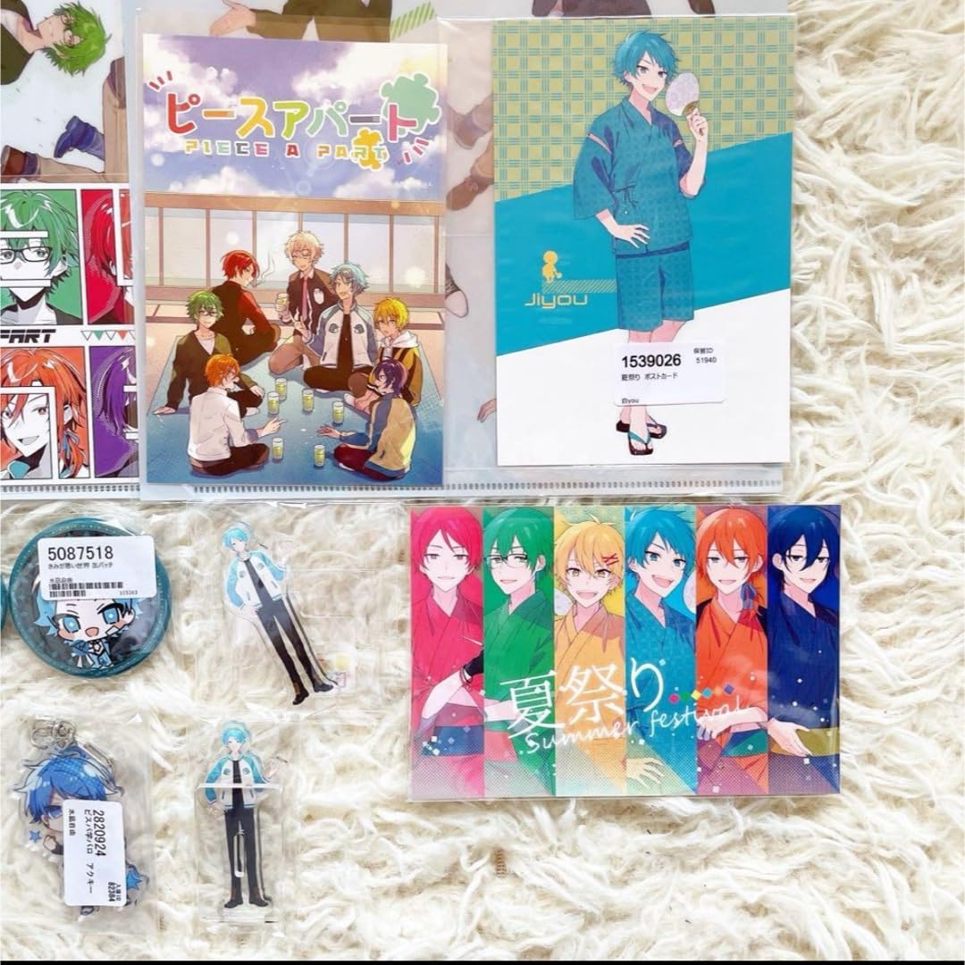 Amazon.co.jp: ピースアパート グッズ 水凪自由 18点セット : おもちゃ