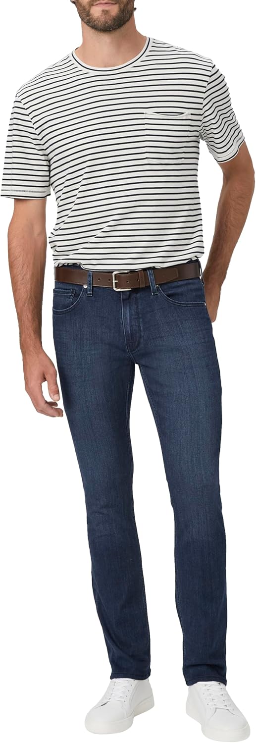 paige men's federal transcend slim straight fit jean, kenwood 42