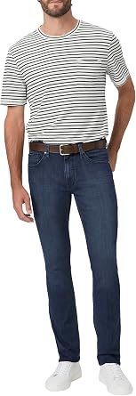 PAIGE Mens Federal Transcend Slim Straight Fit Jean Kenwood