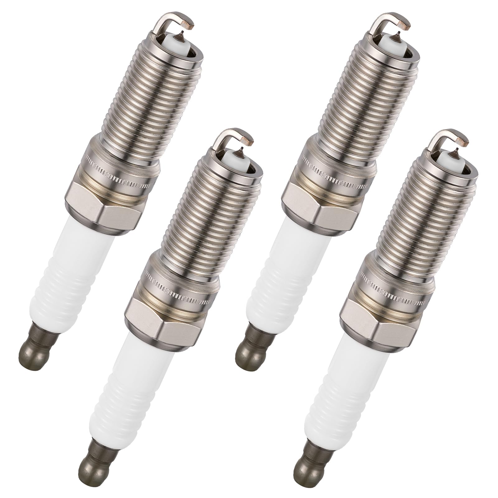 BDFHYK 6716 Iridium Spark Plugs Compatible with Allure Envision ATS CTS Escalade Blazer Camaro Equinox Malibu C-Max Edge Fusion Acadia Canyon Envoy H3 H3T i-290 MKS MKZ CX-7, Set of 4