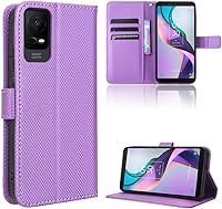 Vista 73 de Case for Honor X7a - Funda de piel sintética con tapa para Honor X7a RKY-LX2, color marrón