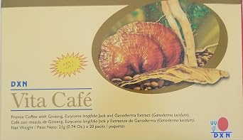 DXN 4 Boxes Vita Cafe 6 In 1 W/ Ginseng Tongkat Ali Long Jack Lingzhi Ganoderma
