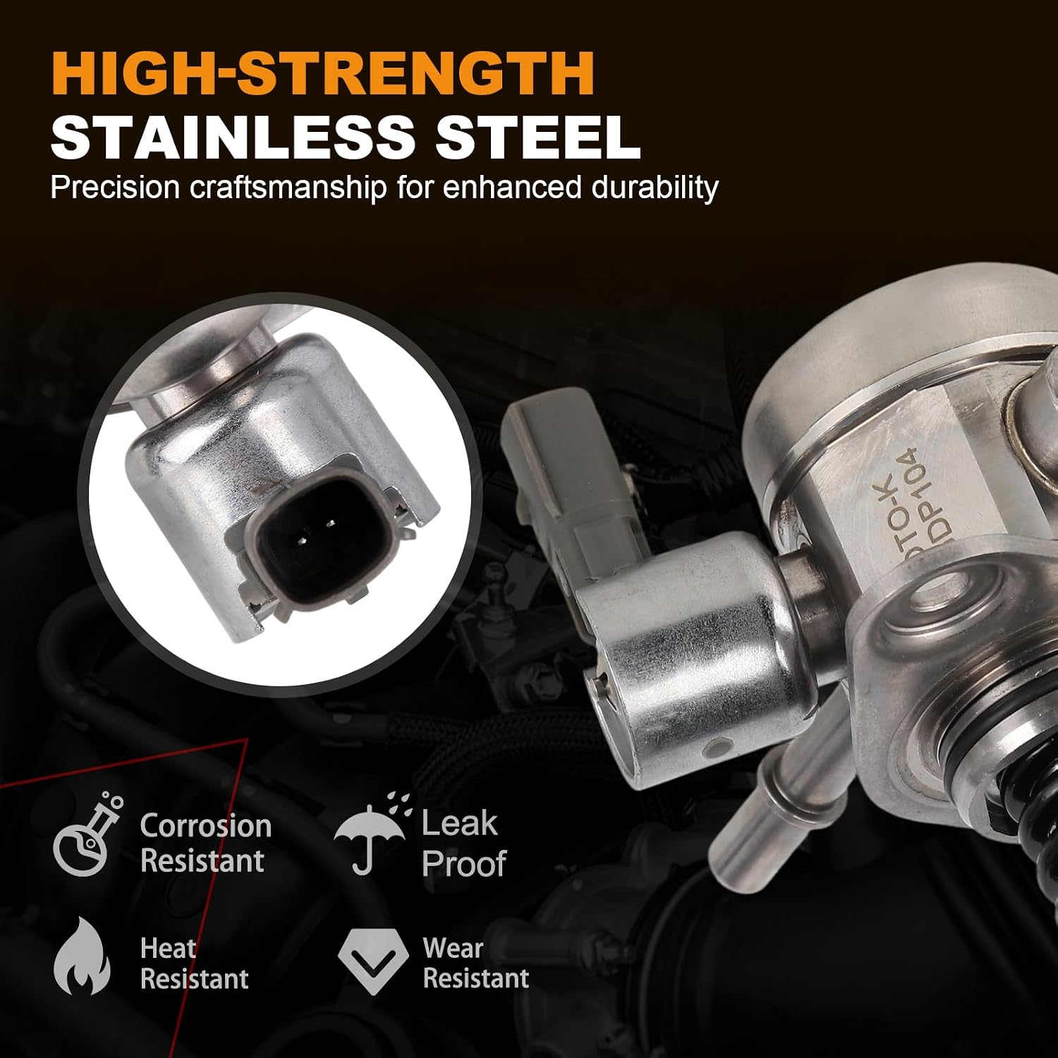 OTO-K High Pressure Fuel Pump Compatible with Chevy Malibu Malibu Limited Impala,Buick Regal 2013-2019,Replaces# GDP104 12651170 12658481