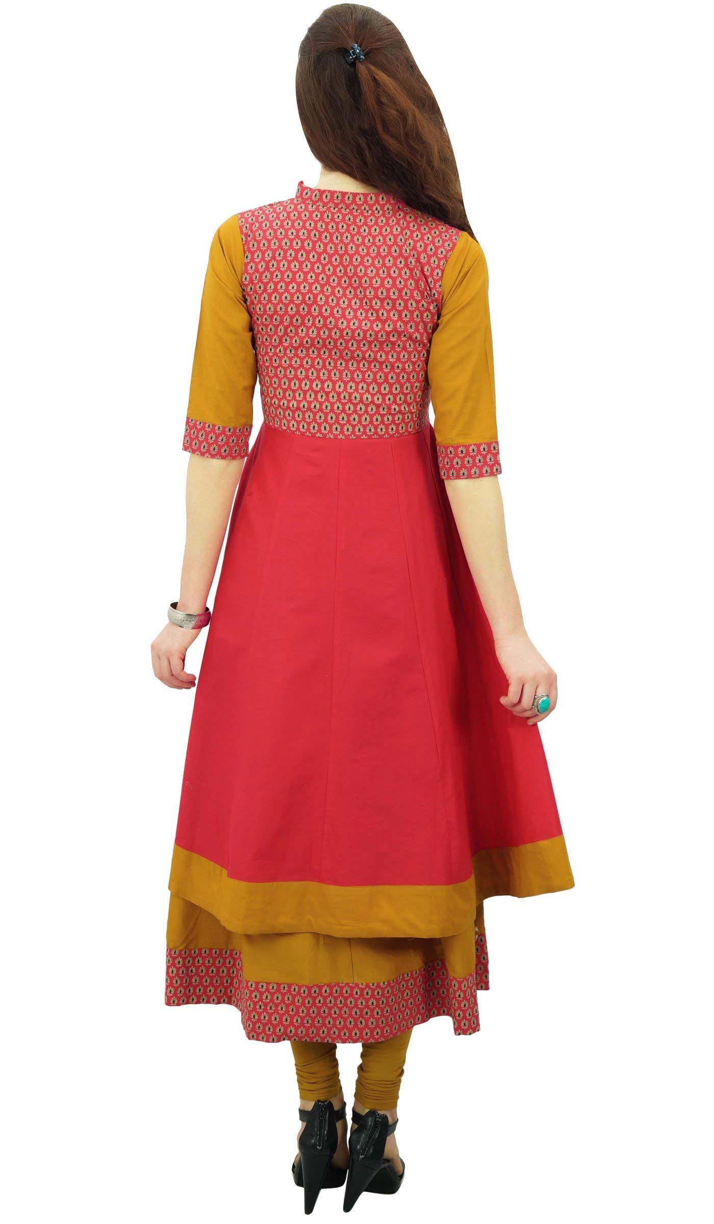 double layer anarkali kurti