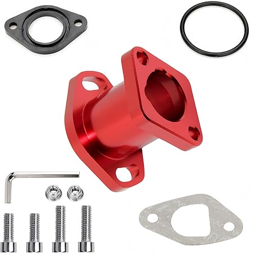 CNC Intake Manifold Carburetor Adapter Engine Connector For VM22/PZ19/26 GX120/GX160/GX200 Carb